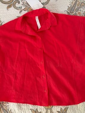 lululemon athletica Full Day Ahead SS Button-Down Top